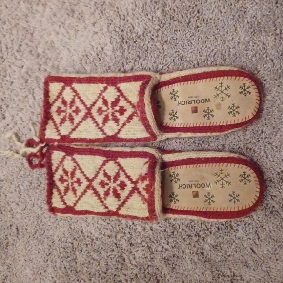 Woolrich Slippers Womens 7/8 Vintage Fair Isle - Picture 2 of 3